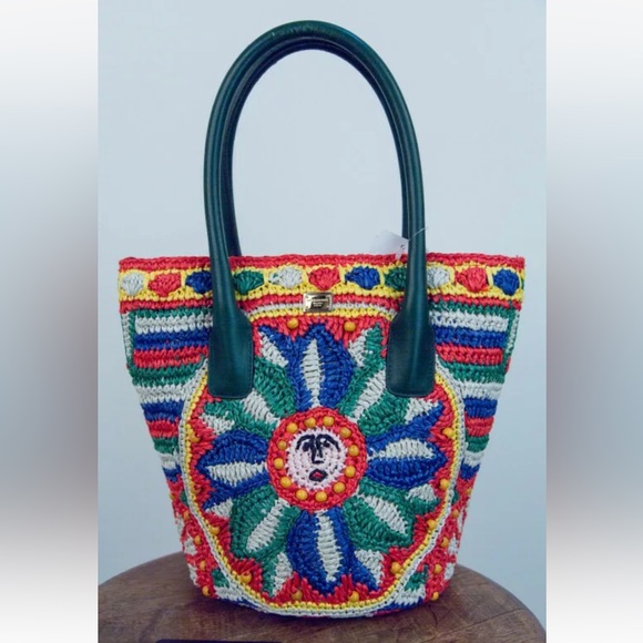 Dolce & Gabbana Raffia bucket bag - Picture 14 of 15